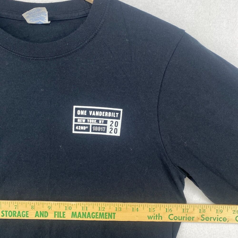 ONE VANDERBILT Shirt Adult S NYC NEW YORK SUMMIT 42nd St Long Sleeve Black - Picture 11 of 13